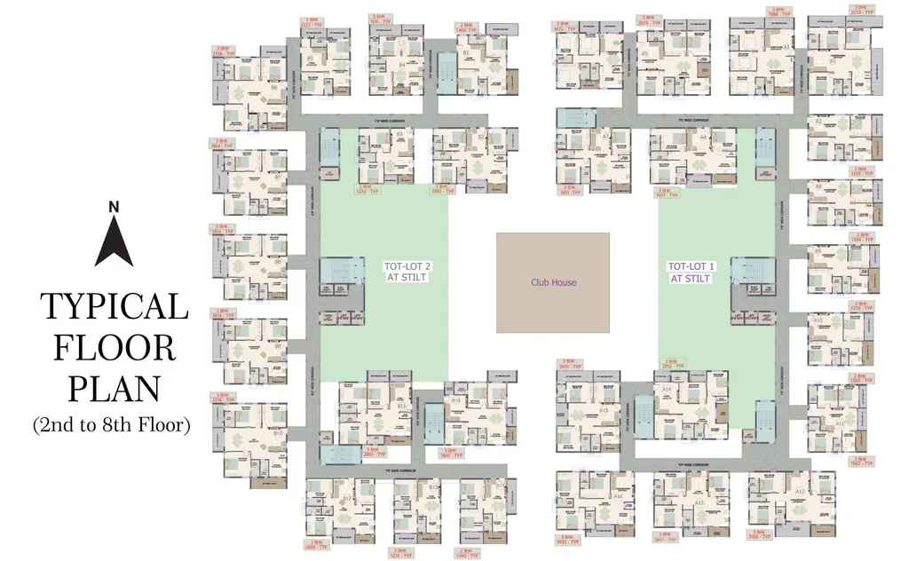 RV Isira Typical Floor Plan